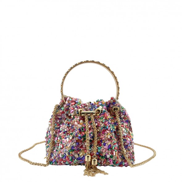 Bolso De Noche Piedra